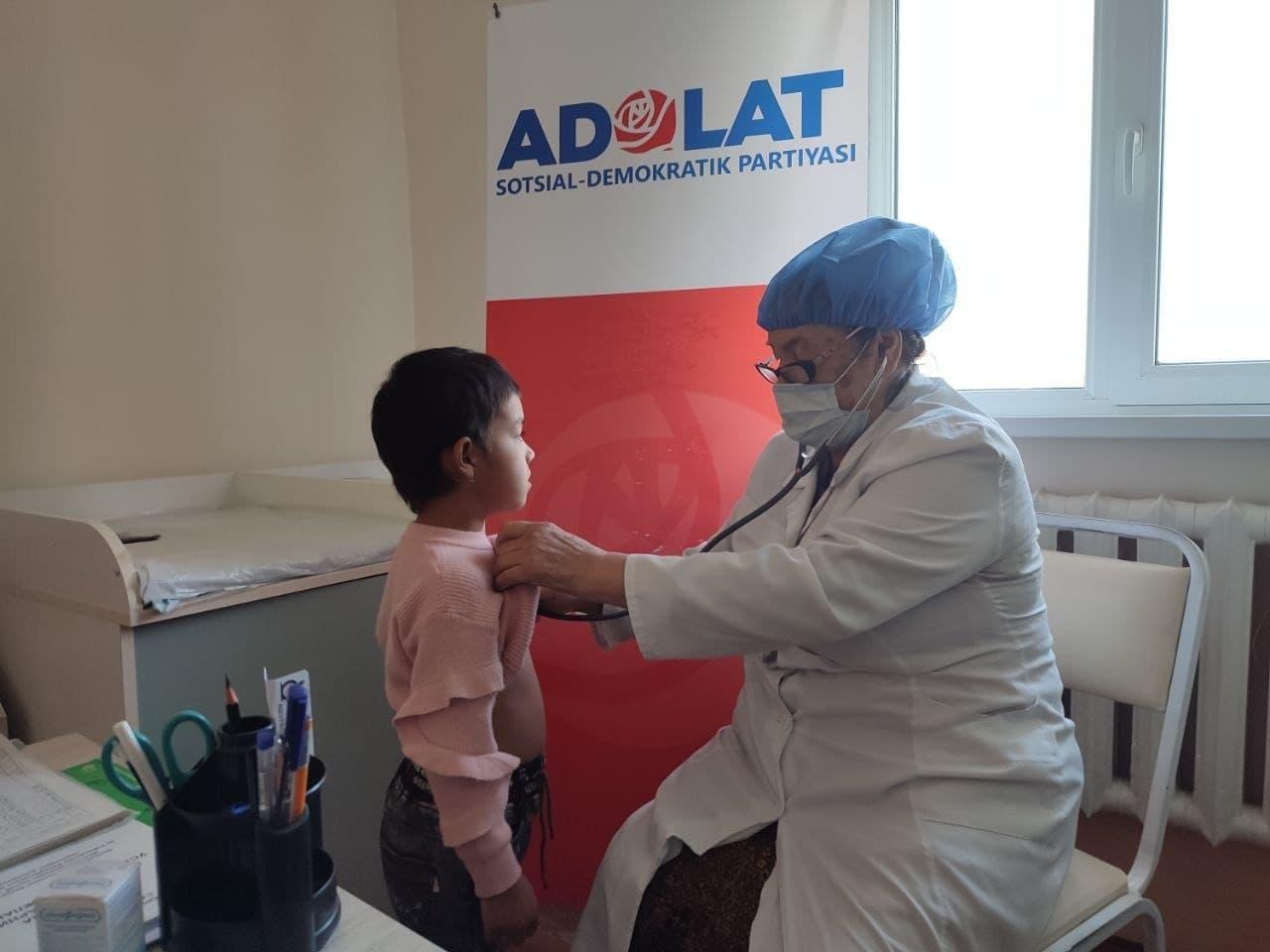 В Сайхунабадском районе организовано бесплатное медицинское обследование